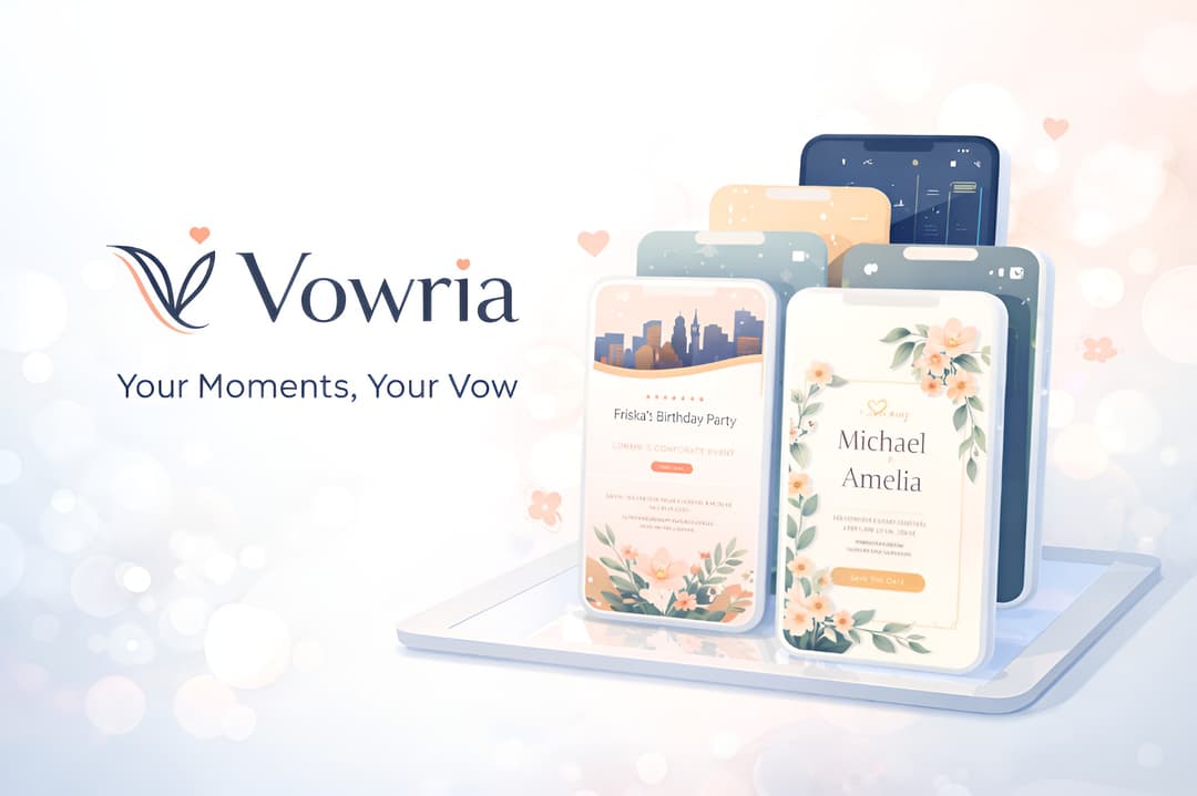 Vowria Digital Invitation Preview